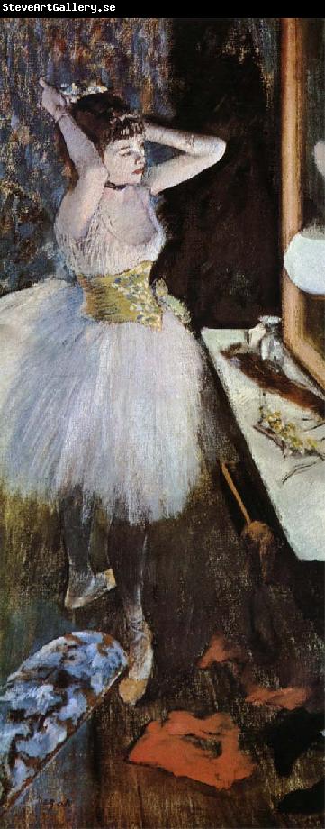 Edgar Degas The actress in the tiring room